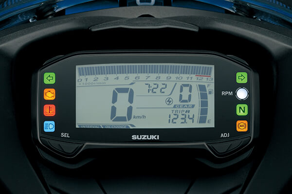 LCD-speedometer